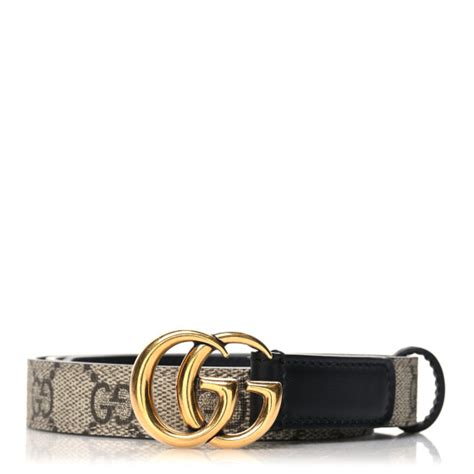 supreme calfskin monogram belt